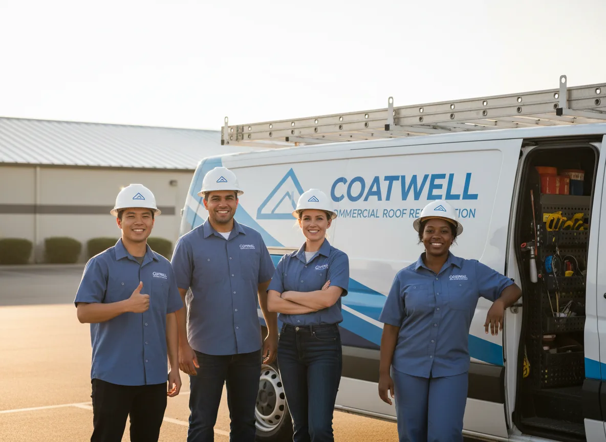 Commercial roof coating company in Hope Mills, NC